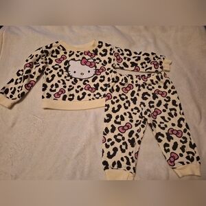 Hello Kitty Leopard Print Outfit